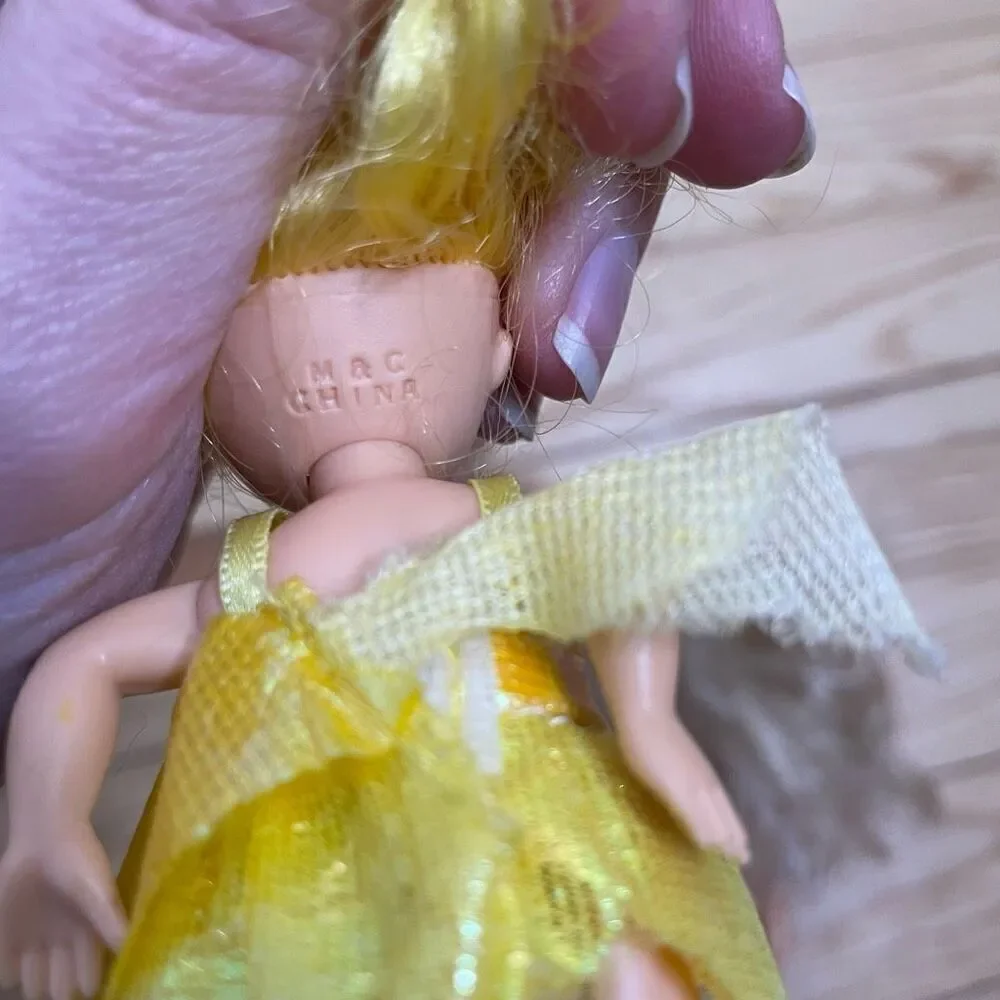 M&C Barbie Toddler 4‎ Dolls Lot of 3 Mini Kelly Girls Blonde Yellow Brown Hair